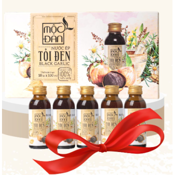 Tỏi đen Mộc Đan ( HỘP 6 CHAI )