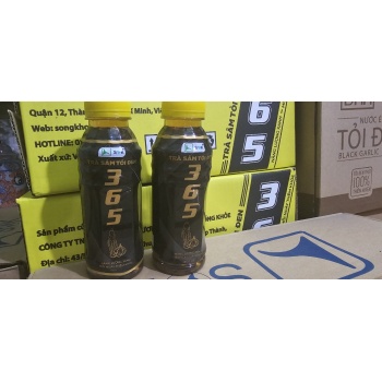 TRÀ SÂM TỎI ĐEN 365  (1 THÙNG 24 CHAI)