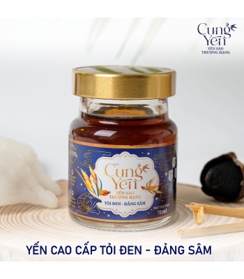 Yến sào Tỏi Đen - Đảng Sâm ( 1 LỌ*70ML)