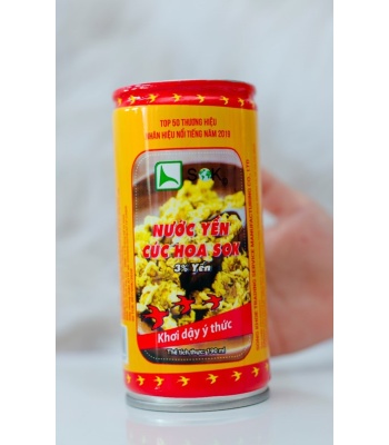 NƯỚC YẾN SÀO HOA CÚC ( 1 THÙNG 24 LON)