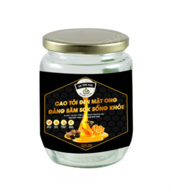 CAO TỎI ĐEN MẬT ONG ĐẢNG SÂM ( LỌ 100G )