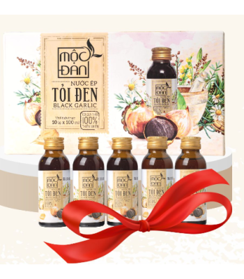 Tỏi đen Mộc Đan ( HỘP 6 CHAI )