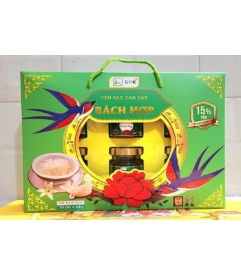 YẾN SÀO BÁCH HỢP ( 1 HỘP 6 LỌ*70ML)