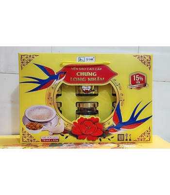 YẾN CHƯNG LONG NHÃN ( 1 THÙNG 6 LỌ*70ML)